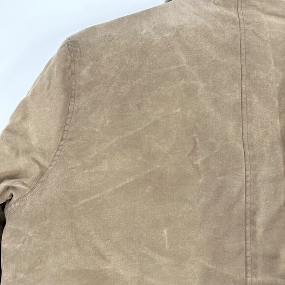 Fjall Brown Faux Fur Lined Zip Front Coat - Picture 9 of 9